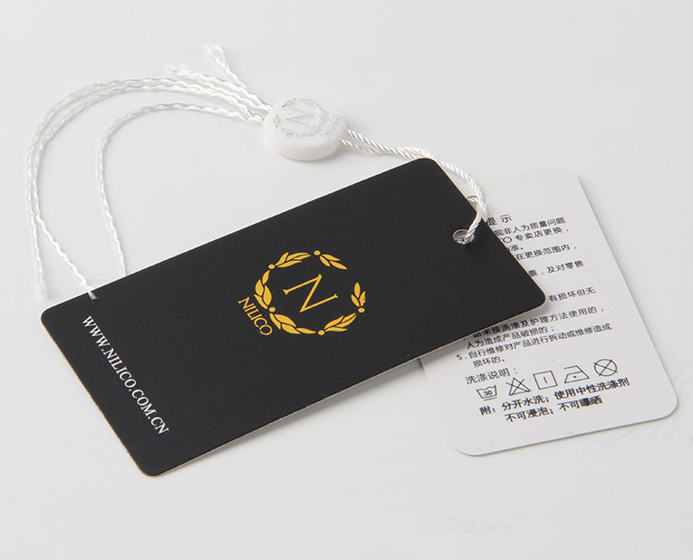 襯衫吊牌如果使用燙金工藝，工廠的老師傅對這1點很在意